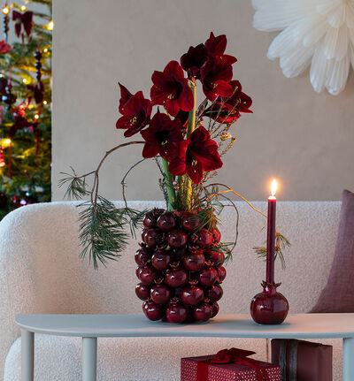 Granateple keramikkvase Granateple keramikkvase